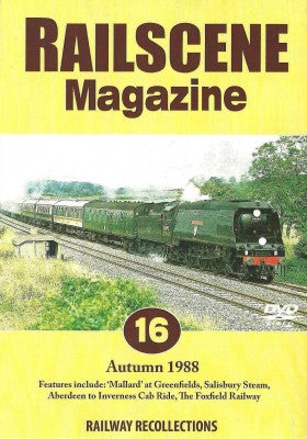 DVD Railscene No. 16 – Autumn 1988