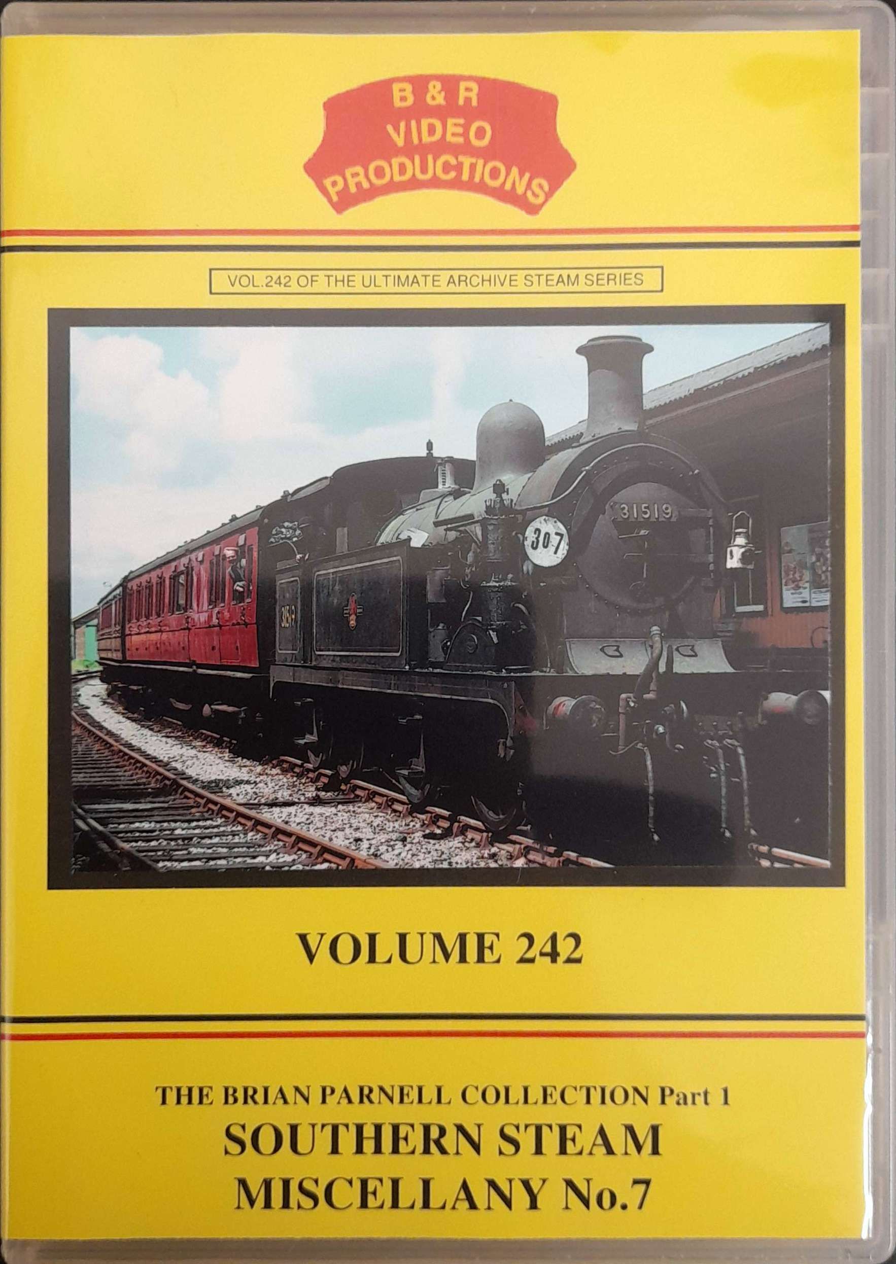 DVD B&R 242: Southern Steam Miscellany No. 7, The Brian Parnell Collection Part 1
