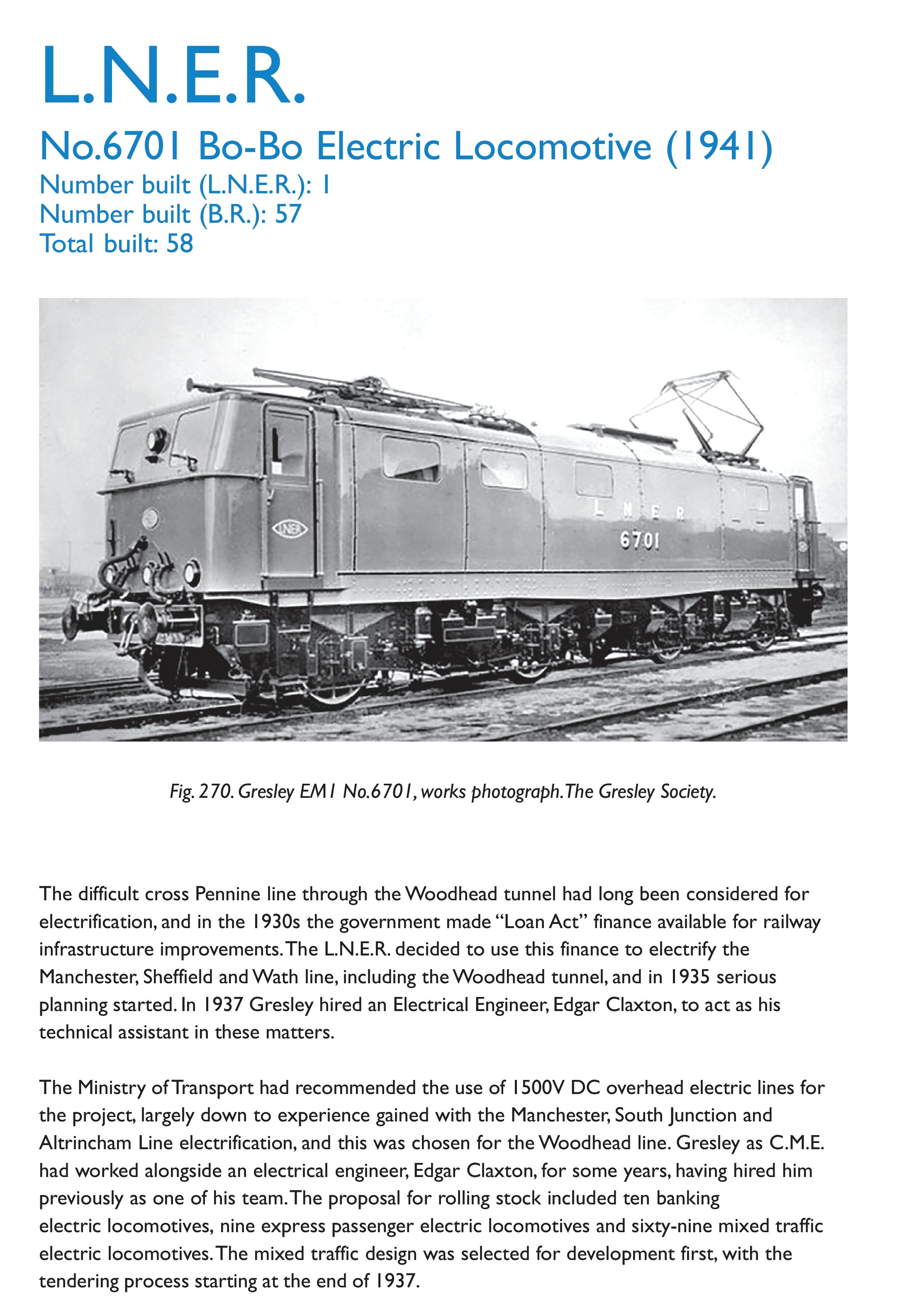 Sir Nigel Gresley The L.N.E.R.'s First C.M.E.