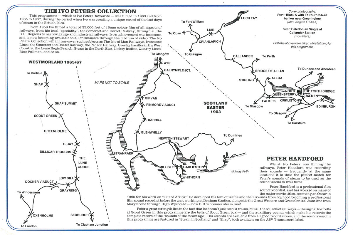 DVD Ivo Peters Volume 3: Westmorland 1965/67 & Scotland Easter 1963
