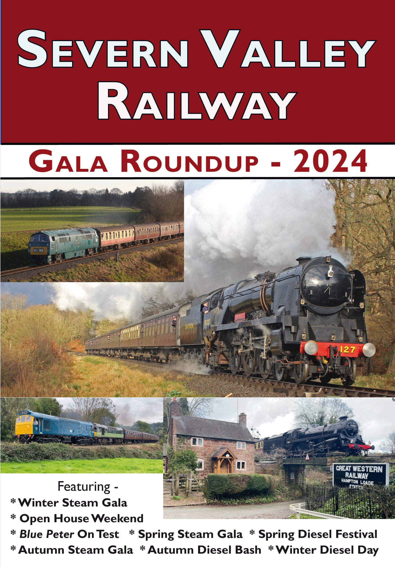 DVD Severn Valley Railway – Gala Roundup 2024