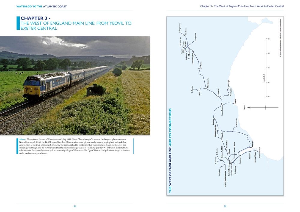 Waterloo to the Atlantic Coast During the Diesel Era Part 1: Waterloo to Exeter Central