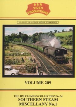 DVD B&R 209: Southern Steam Miscellany No.1