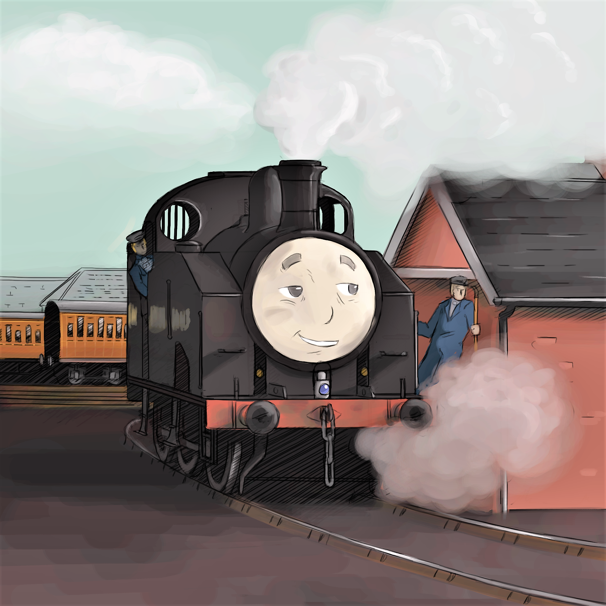 The British Railway Stories 1 - The Tale of the Un-named Engine