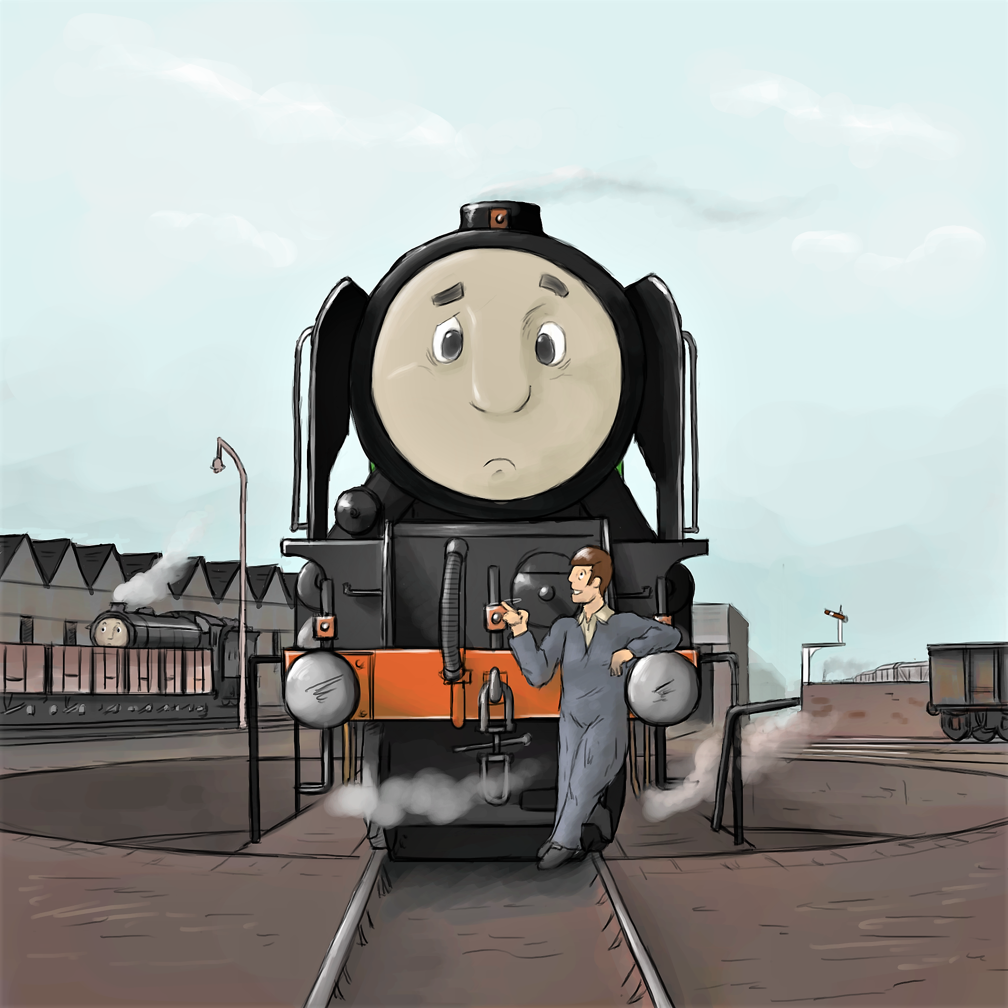 The British Railway Stories 1 - The Tale of the Un-named Engine