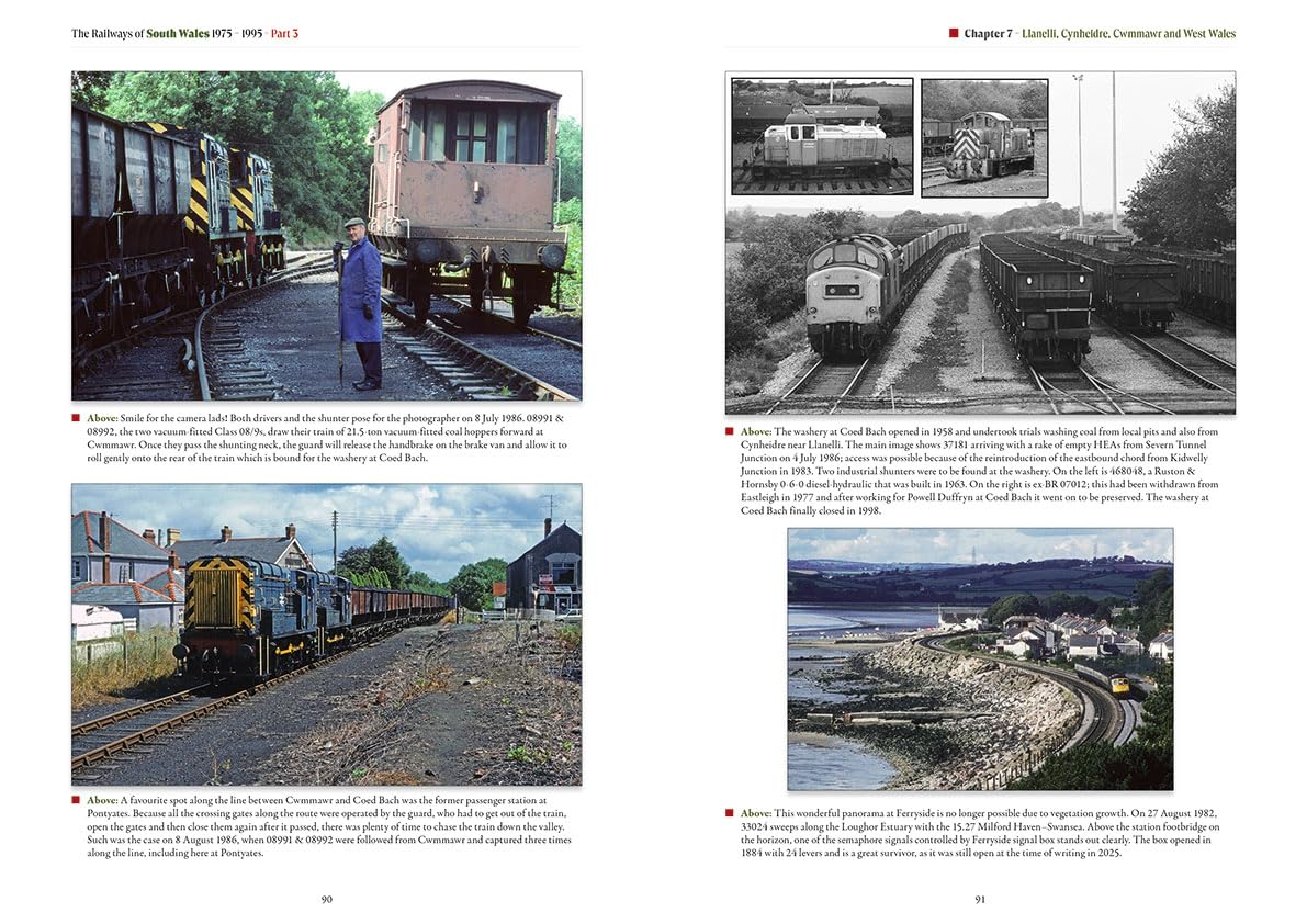 The Railways of South Wales 1975-1995 Part 3: The Cardiff to Fishguard Main Line and its Branches