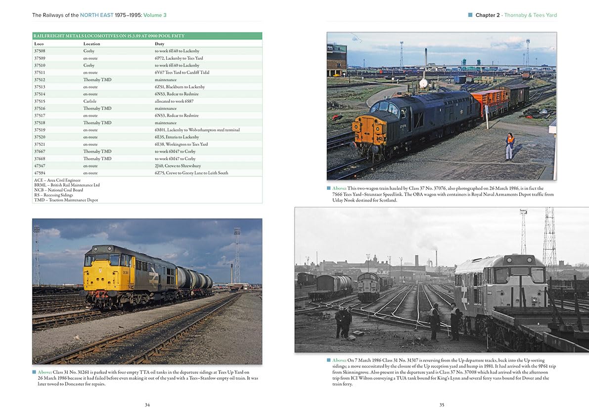 Railways of the North East 1975-1995 Volume 3: Teesside