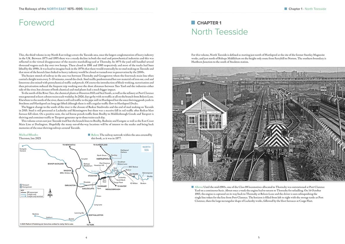 Railways of the North East 1975-1995 Volume 3: Teesside