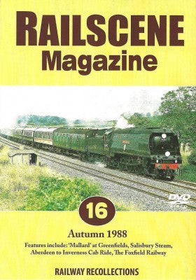DVD Railscene No. 16 – Autumn 1988