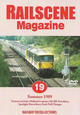 DVD Railscene No. 19 – Summer 1989