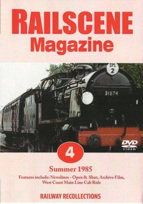 DVD Railscene No. 4 – Summer 1985