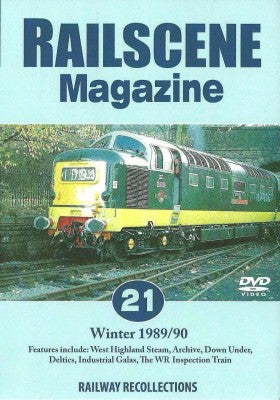 DVD Railscene No. 21 – Winter 1989/90