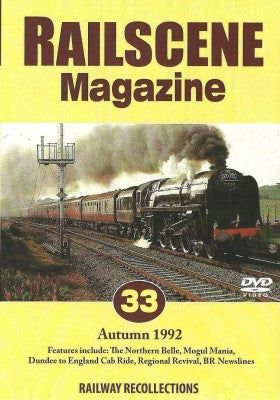 DVD Railscene No. 33 – Autumn 1992