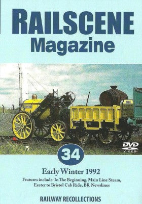 DVD Railscene No. 34 – Early Winter 1992