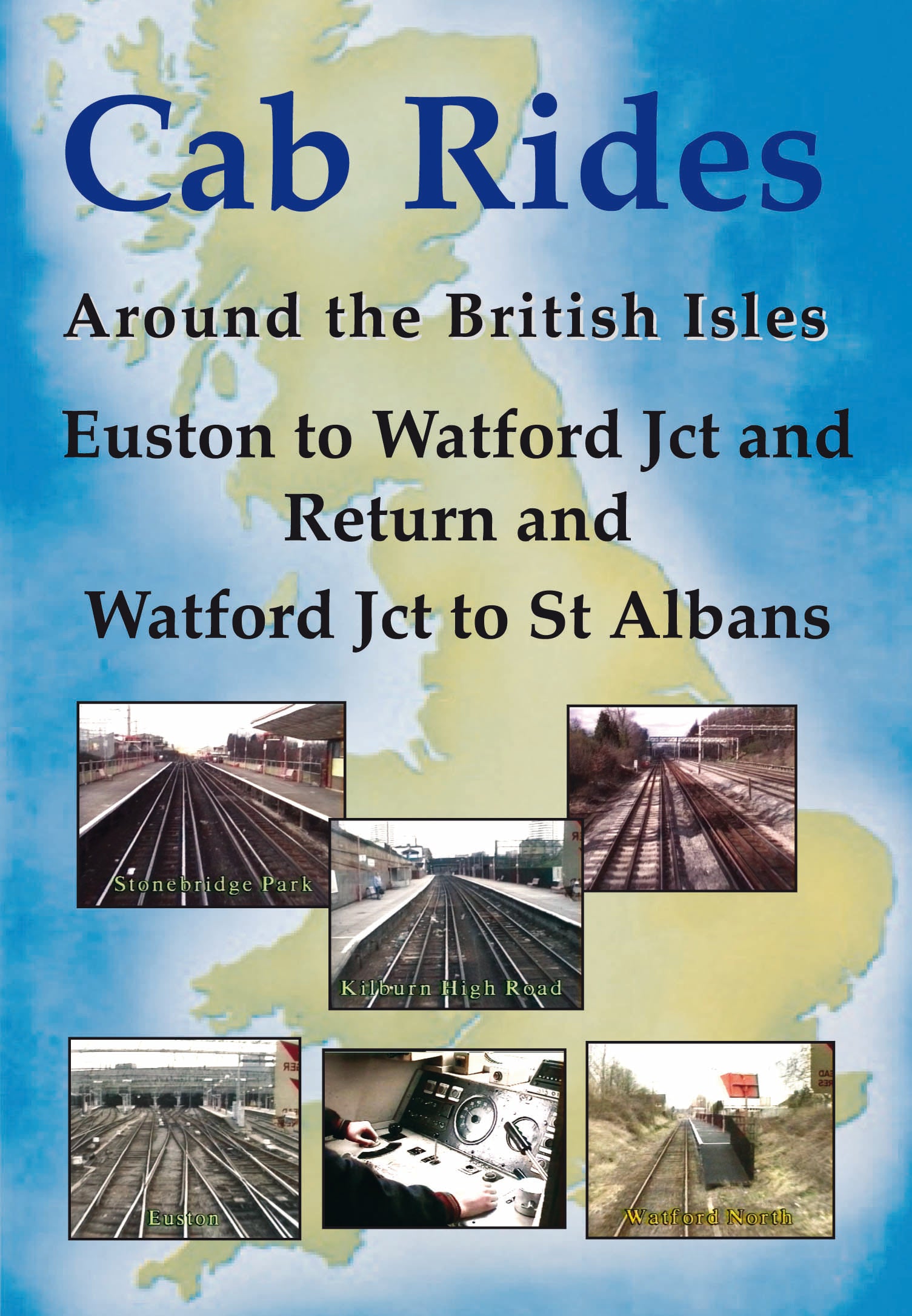 DVD Euston to Watford and St Albans Cab Ride