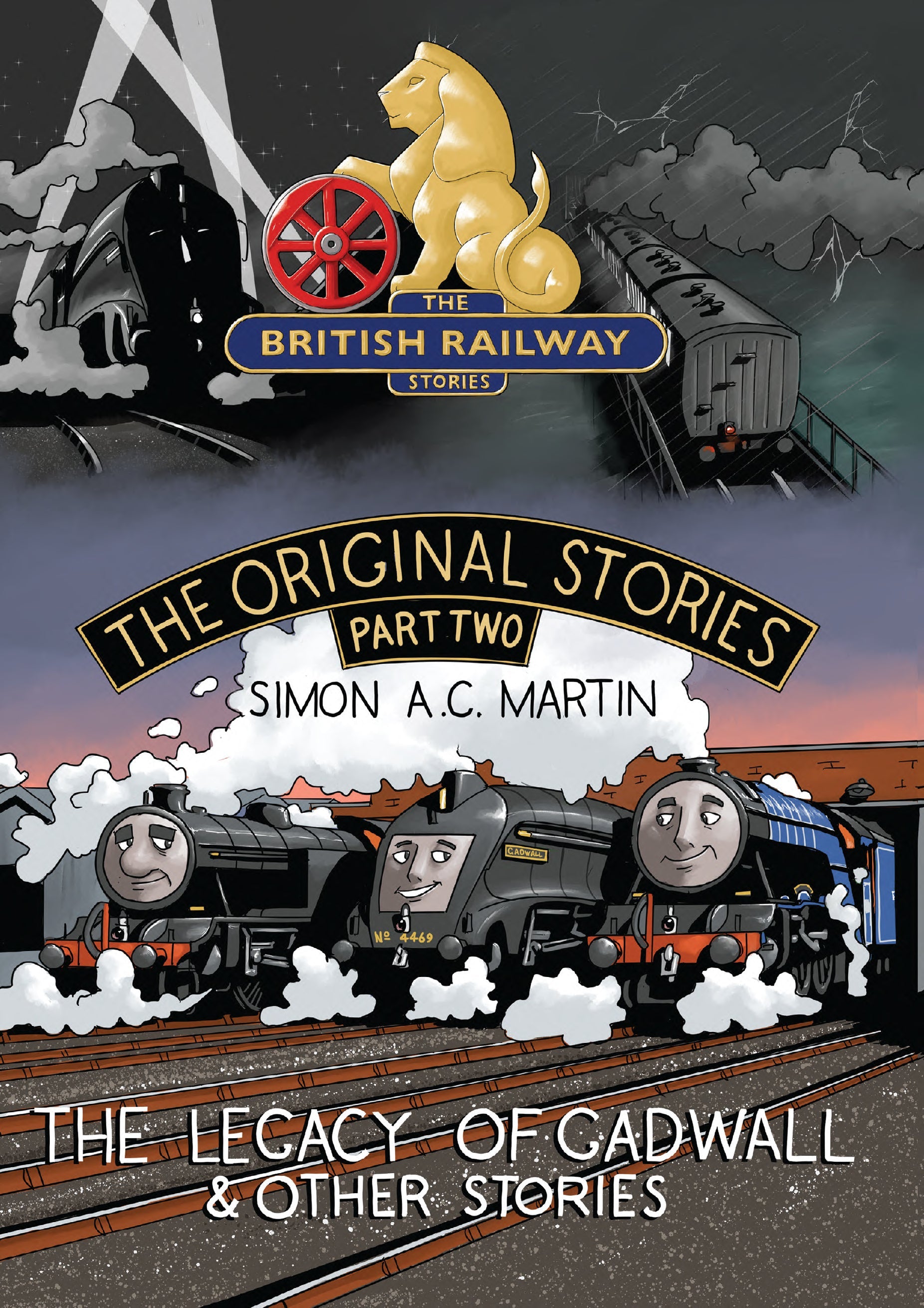 A FULL SET of The British Railways Stories Vols 1, 2, 3, & 4