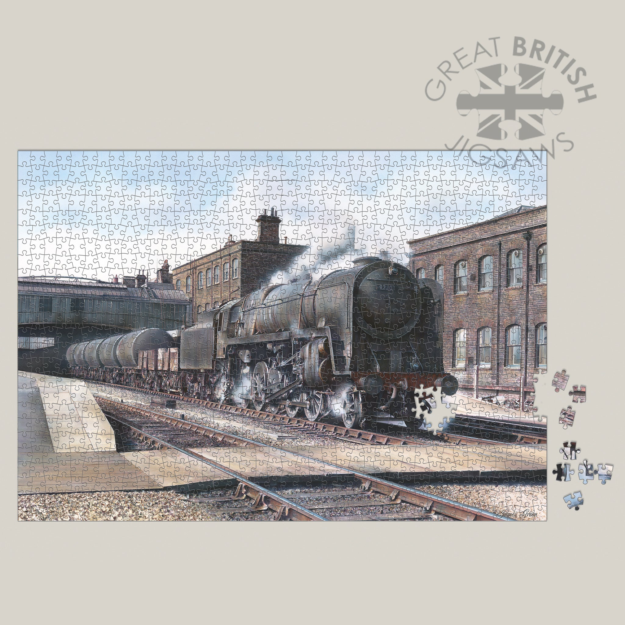 Black Prince Jigsaw Puzzles by James Green GRA