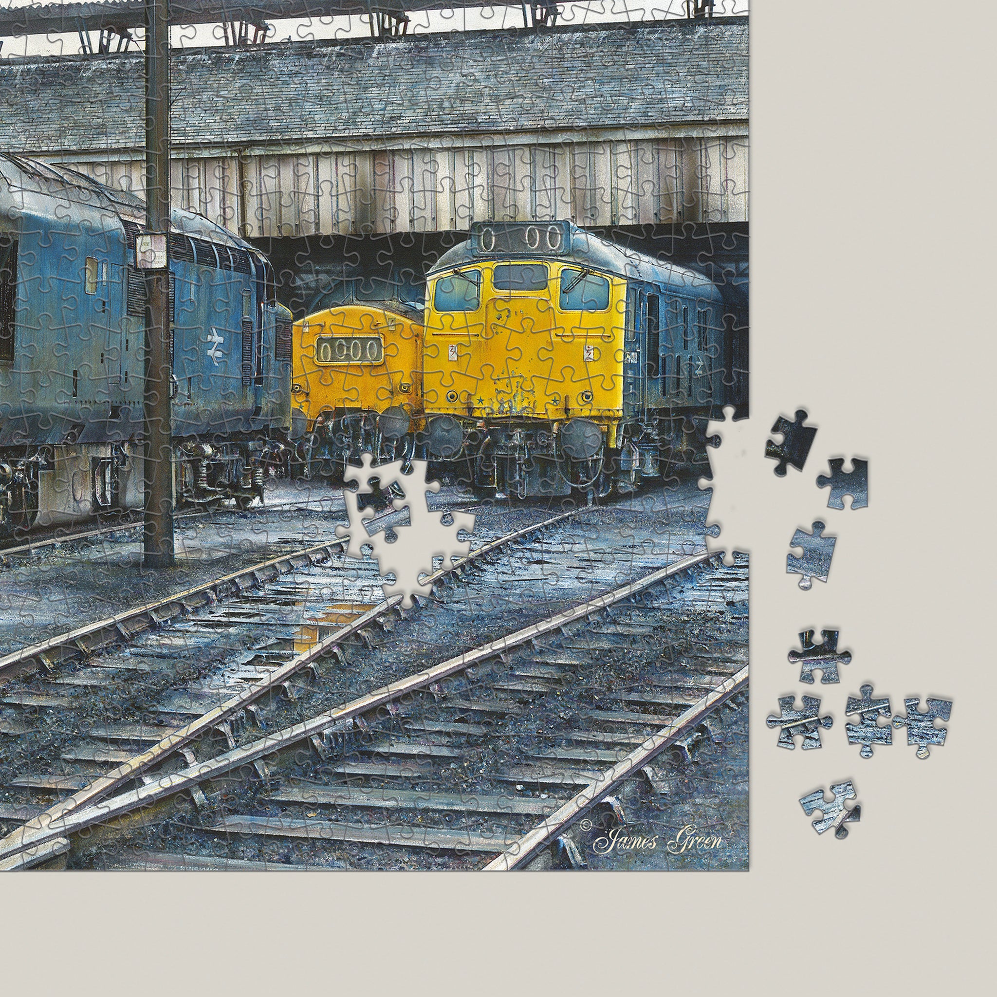 Class 37 Jigsaw Puzzles by James Green GRA