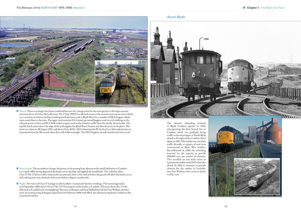 Railways of the North East 1975-1995 Volume 1: North of the Tyne