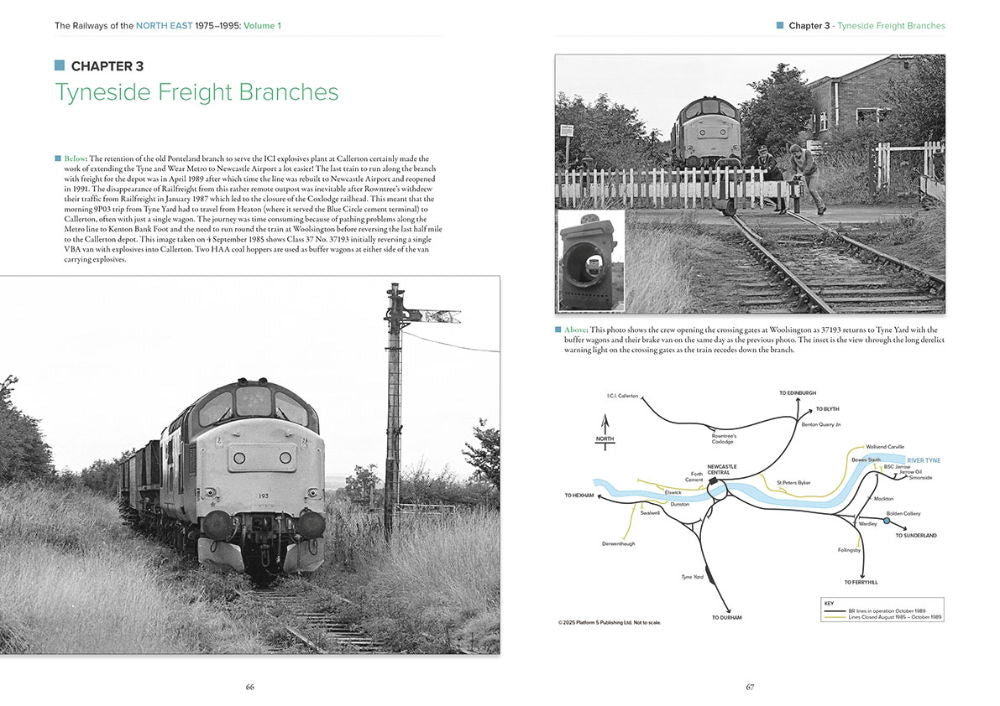 Railways of the North East 1975-1995 Volume 1: North of the Tyne