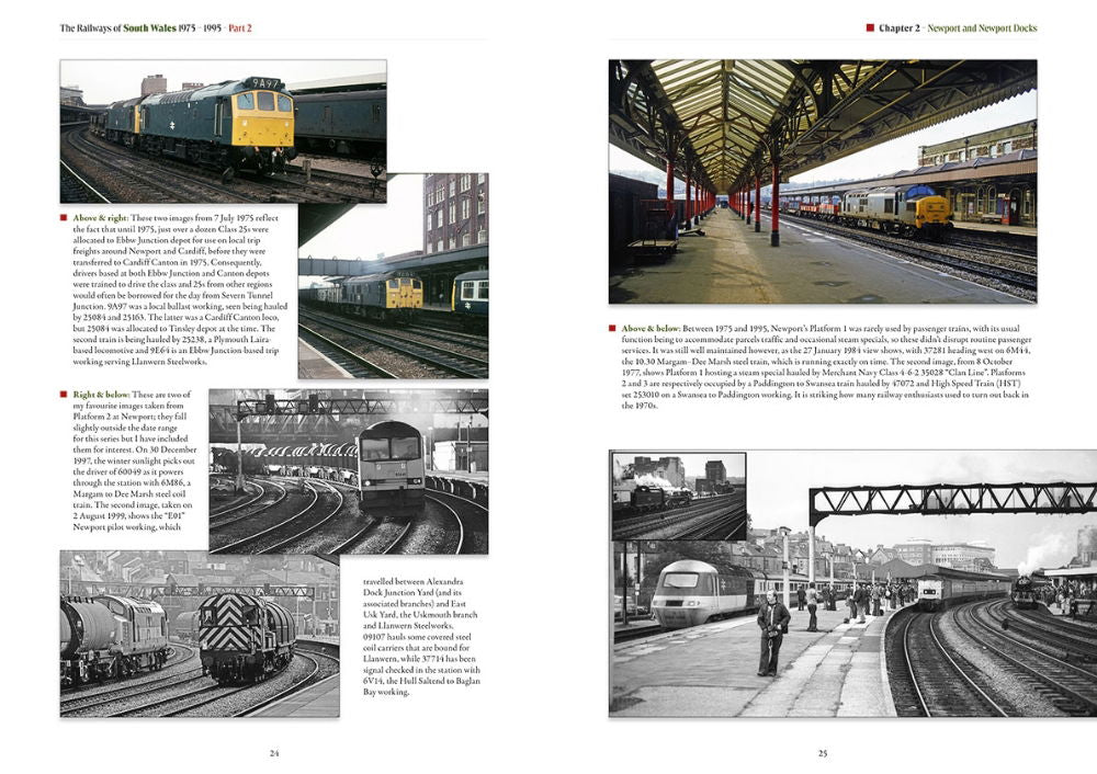 The Railways of South Wales 1975-1995 Part 2: The Railways around Newport
