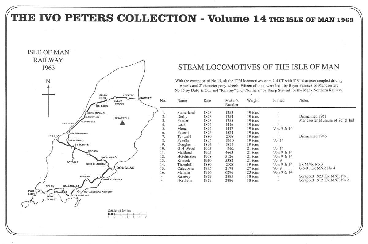 DVD Ivo Peters Volume 14: The Isle of Man 1963