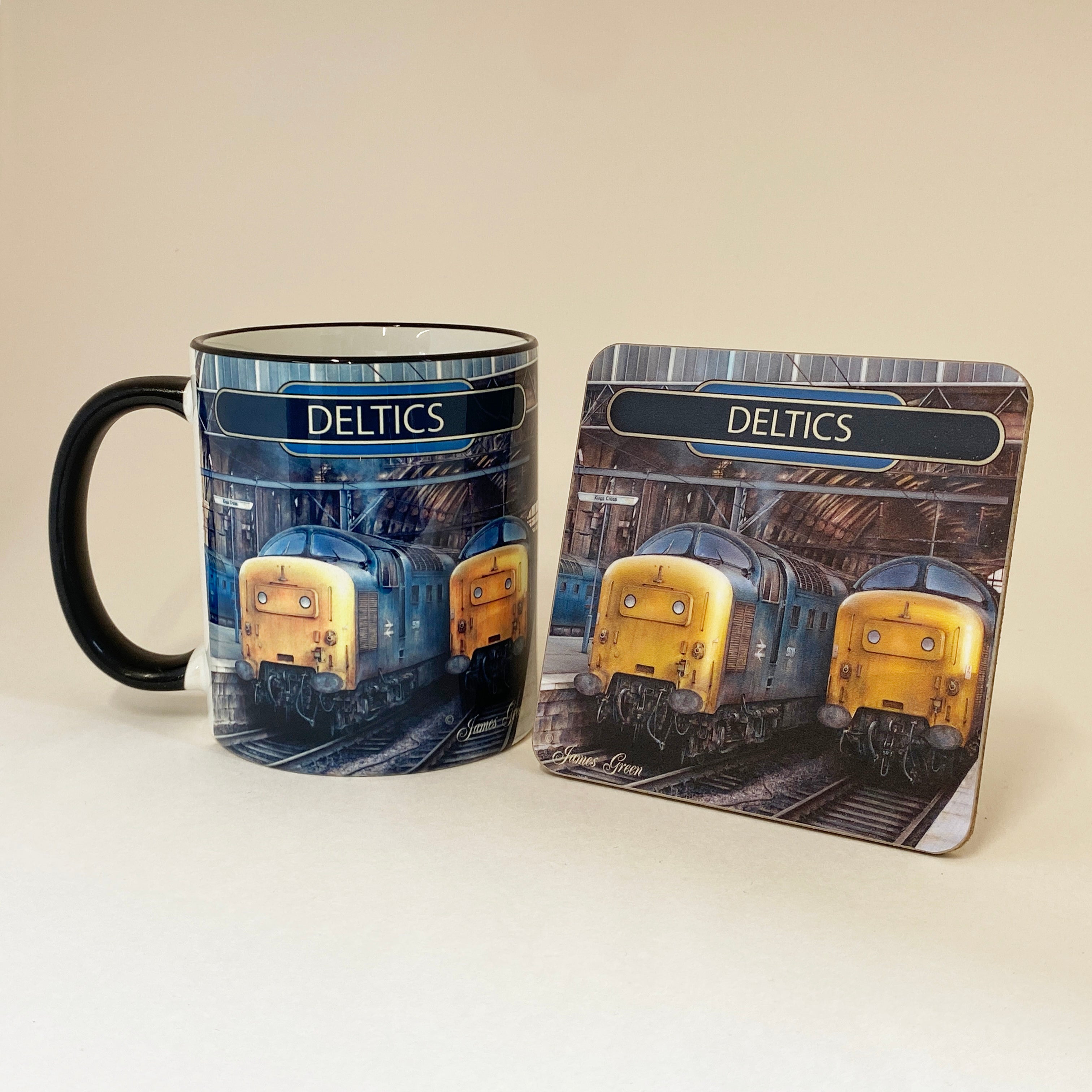 33% OFF RRP is £14.99 Deltics at King's Cross MUG