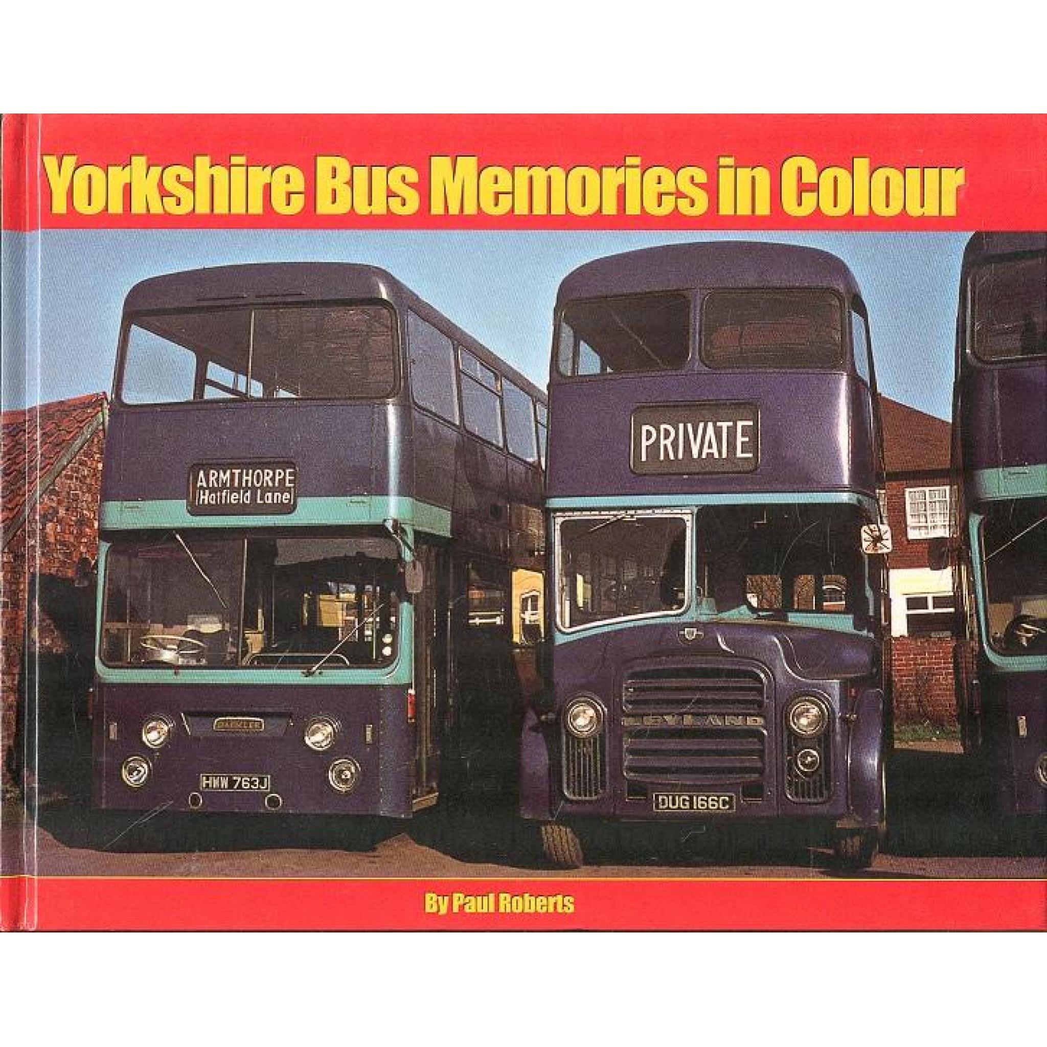 Yorkshire Bus Memories in Colour LAST FEW COPIES