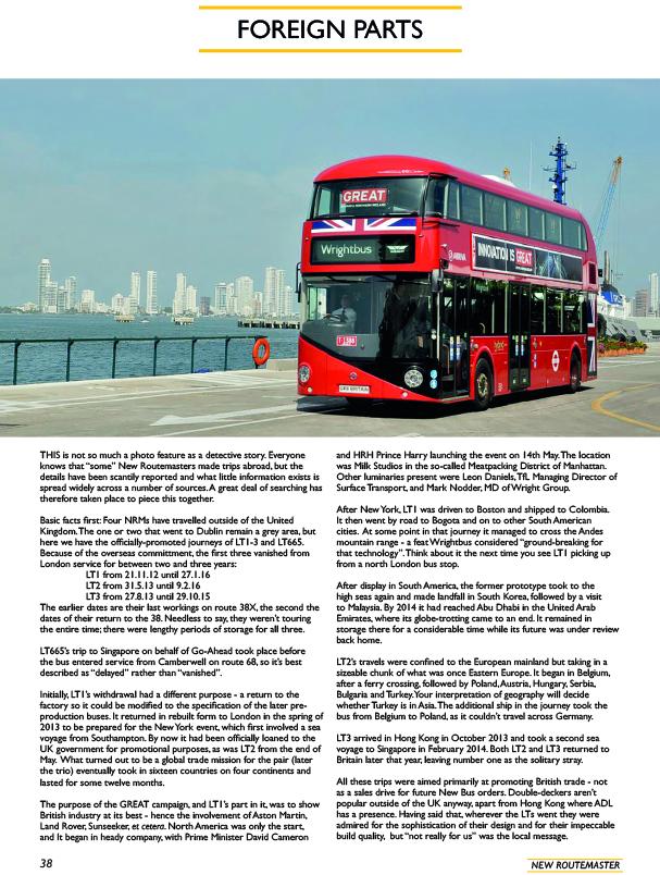 RRP is £27.95 SAVE 50% New Routemaster - The Outside Story 2011 - 2017